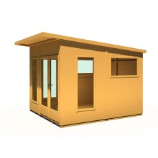 8 x 10 Shire The Miami Summerhouse - Right Hand Side View