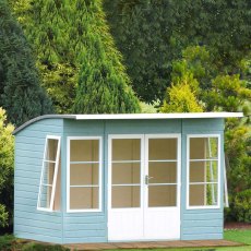 10x8 Shire Orchid Summerhouse - painted