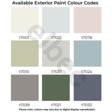 20 x 12 Shire Cali Insulated Garden Office - colours