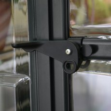 6x4 Palram Canopia Harmony Greenhouse - Grey - door handle
