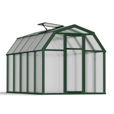 6x10 Palram Canopia EcoGrow Greenhouse - isolated angle view