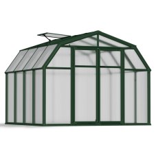 8x8 Palram Canopia Hobby Gardener Greenhouse - isolated angle view