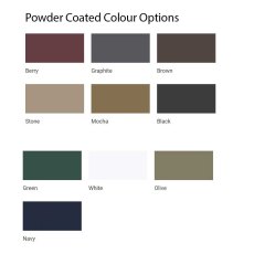 8 x 8 Elite The Edge 800 Pent Greenhouse - powder coated colours available