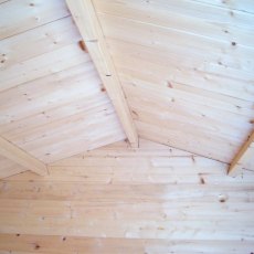 10Gx10 Shire Danbury Log Cabin (19mm Logs) - roof