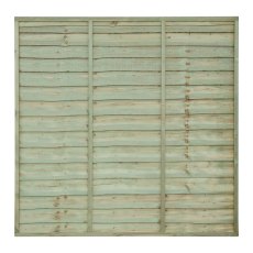 1.65m Grange Superior Lap Fence Panel - Pressure Treated - isolated