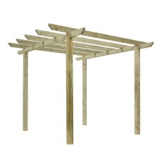 Grange Traditional Wooden Pergola 2.7m Posts - isolated