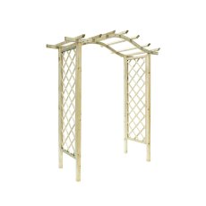 Grange Elite Portico Garden Arch - isolated angled view