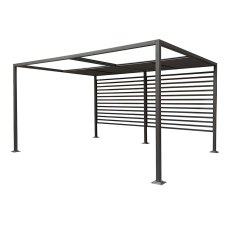 Rowlinson Florence Canopy 4m x 3m - isolated with roof blinds open