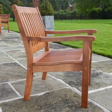 Rowlinson Willington Armchair - in situ, side view