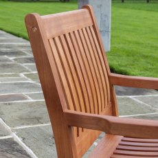 Rowlinson Willington Armchair - in situ, side back view