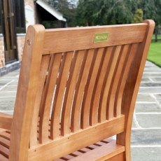 Rowlinson Willington Armchair - in situ, side back view