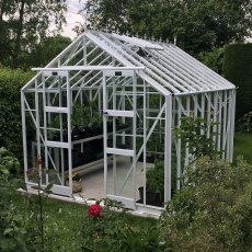 Elite Thyme 8x14 Greenhouse in Silver Aluminium with optional extras