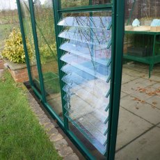 Elite Titan 600 6 x 8 Greenhouse manual louvre vent