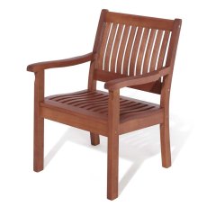 Rowlinson Willington Rectangular Table With 4 Chairs and Bench Dining Set - chair