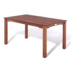 Rowlinson Willington Rectangular Table With 4 Chairs and Bench Dining Set - table