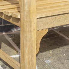 Rowlinson Tuscan Heavy Duty Bench 1.2m - leg