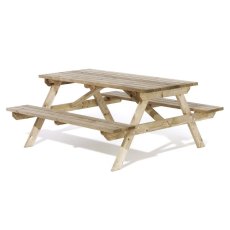 Rowlinson Premium Heavy Duty Picnic Table 1.5m - isolated