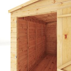 Mercia 8 x 4 Mercia Shiplap Modular Windowless Pent Shed
