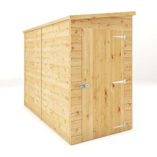 Mercia 8 x 4 Mercia Shiplap Modular Windowless Pent Shed