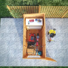 Mercia 8 x 4 Mercia Shiplap Modular Windowless Pent Shed