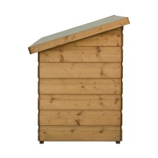 4 X 2 Rowlinson Shiplap Patio Chest - isolated lid closed