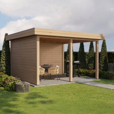 13 x 12 Lugarde Select Horsham Gazebo - side angle view
