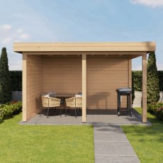 13 x 12 Lugarde Select Horsham Gazebo - in situ, front view