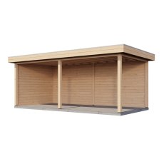19x10 (5.88m x 3.0m) Lugarde Select Grimsby Gazebo - isolated angle view