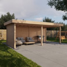 19x10 (5.88m x 3.0m) Lugarde Select Grimsby Gazebo - in situ