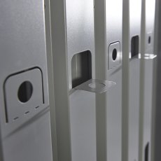 Hex Living 8 x 6 Hex Living Alton Apex Metal Shed in Anthracite Grey