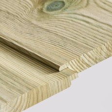 4x6 Powersheds Premium Tongue & Groove Apex Wooden Shed - Pressure Treated - cladding