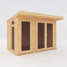 3mx2m Mercia Insulated Garden Room - isolated