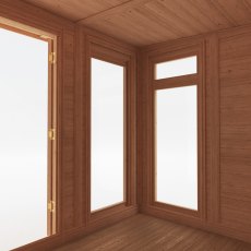 3mx2m Mercia Insulated Garden Room - internal view