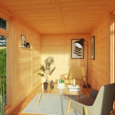 2m x 3m Mercia Insulated Garden Room - internal view