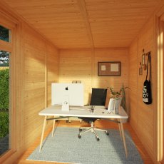 2m x 3m Mercia Insulated Garden Room - internal