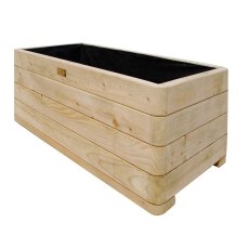 Rowlinson Marberry Rectangular Planter - Pressure Treated - isolated