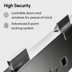 18 x 16 Powersheds Apex Log Cabin In 44mm Log Thickness with uPVC -  lock