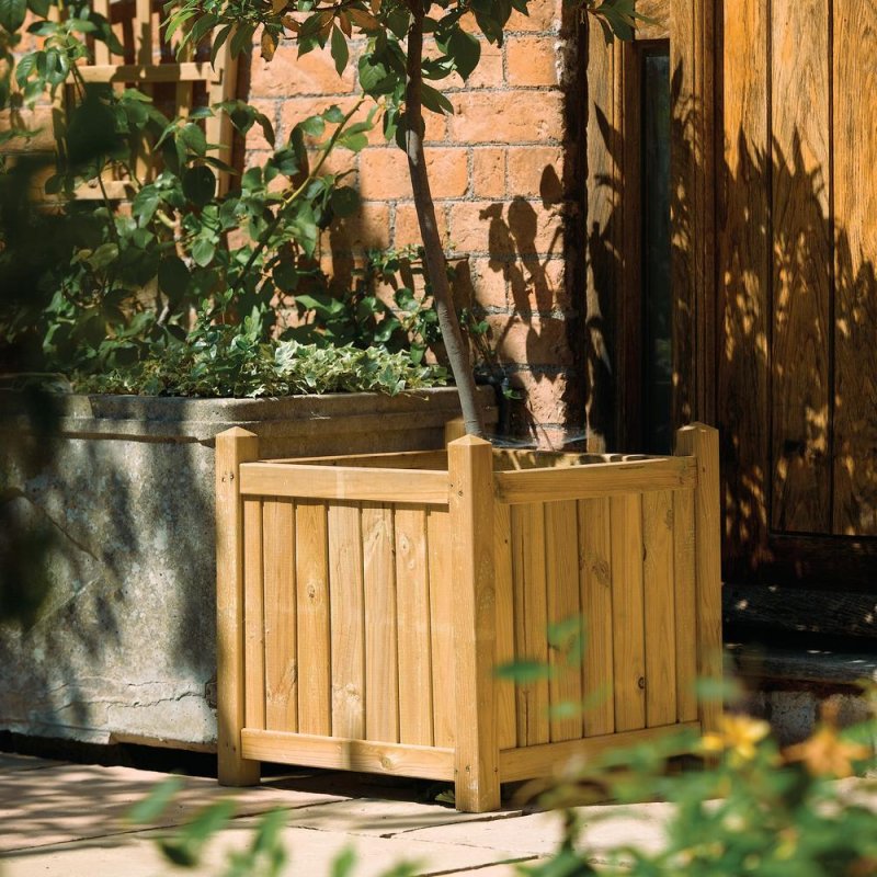 Rowlinson Garden Products 1'5 x 1'5 Rowlinson Classic Square Planter (0.5m x 0.5m)
