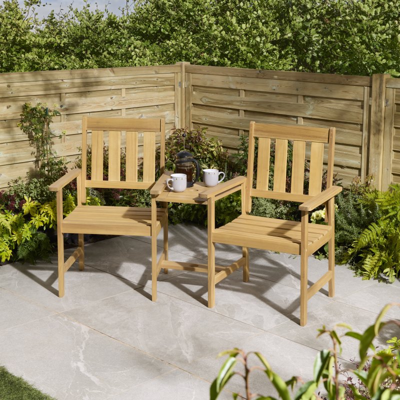 Rowlinson Garden Products Rowlinson Brighton Companion Seat Set