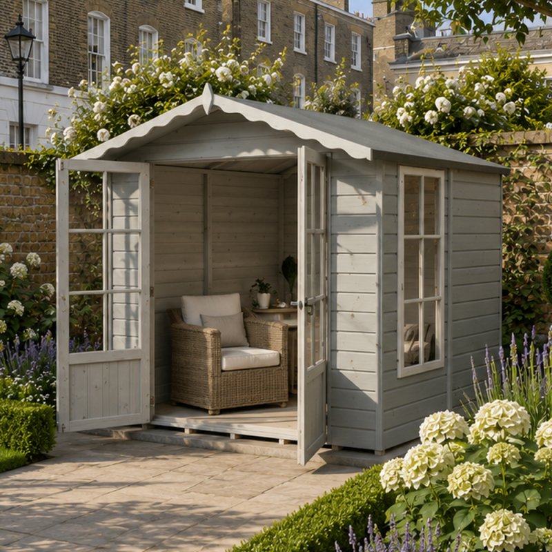 Shire 7 x 7 (1.98m x 2.05m) Shire Buckingham Summerhouse