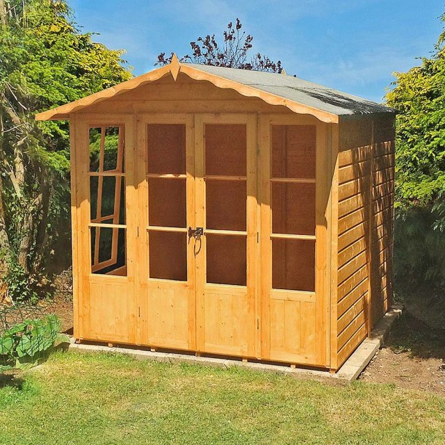 7 x 7 (1.98m x 2.05m) Shire Kensington Summerhouse