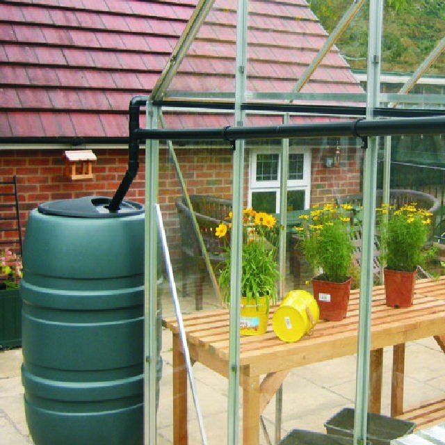 Elite Greenhouses Elite Rainwater Kit (to One Gutter) for Freestanding Greenhouses