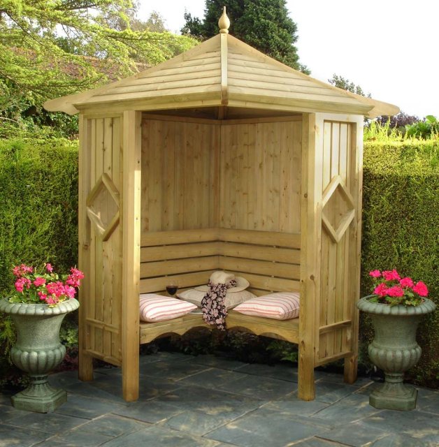 Shire Heritage Corner Arbour - Pressure Treated