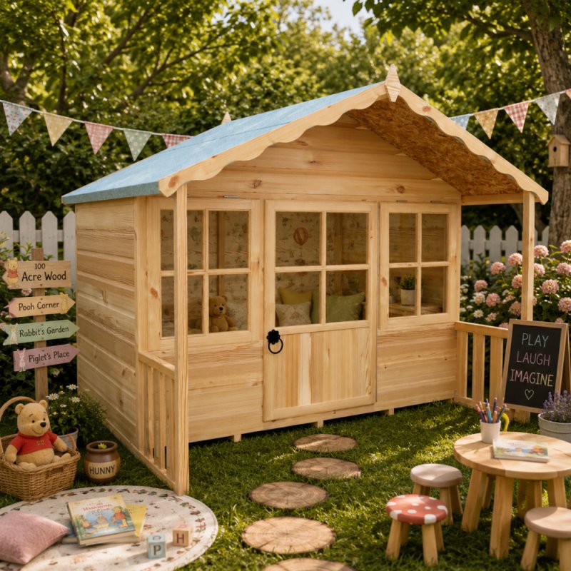 6x6 Shire Pixie Playhouse -