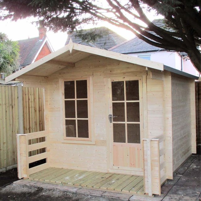 7 x 7 Shire Maulden Log Cabin