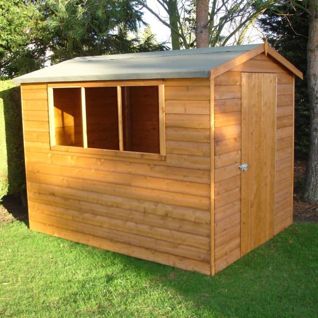 8x6 Shire Lewis Premium Apex Shed