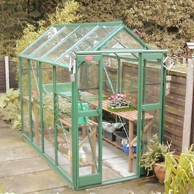 4'3" (1.30m) Wide Elite Compact Colour Greenhouse PACKAGE Range