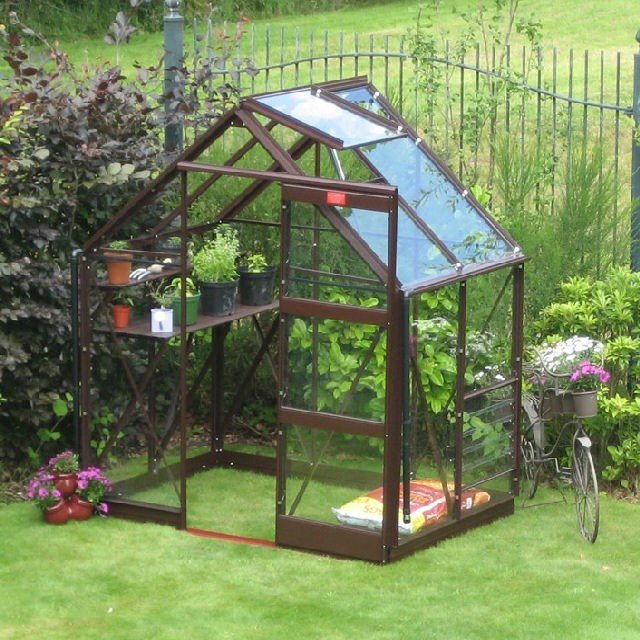 6'3" (1.90m) Wide Elite Craftsman Colour Greenhouse PACKAGE Range