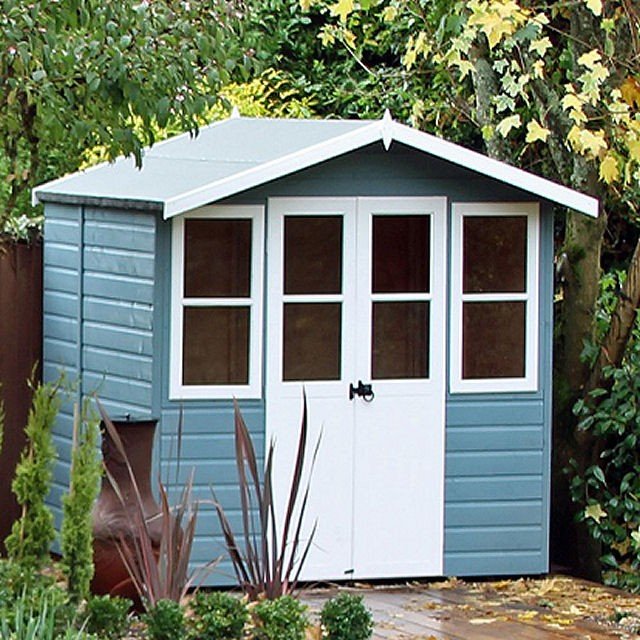 7 x 5 (2.05m x 1.55m) Shire Haddon Summerhouse