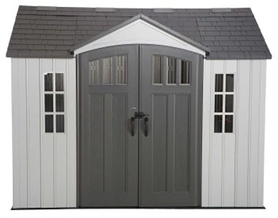 10 x 8 Lifetime Plastic Shed with Single Entry